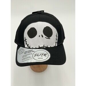 The Nightmare Before Christmas Bioworld Flex Baseball Cap Jack Skellington NWT